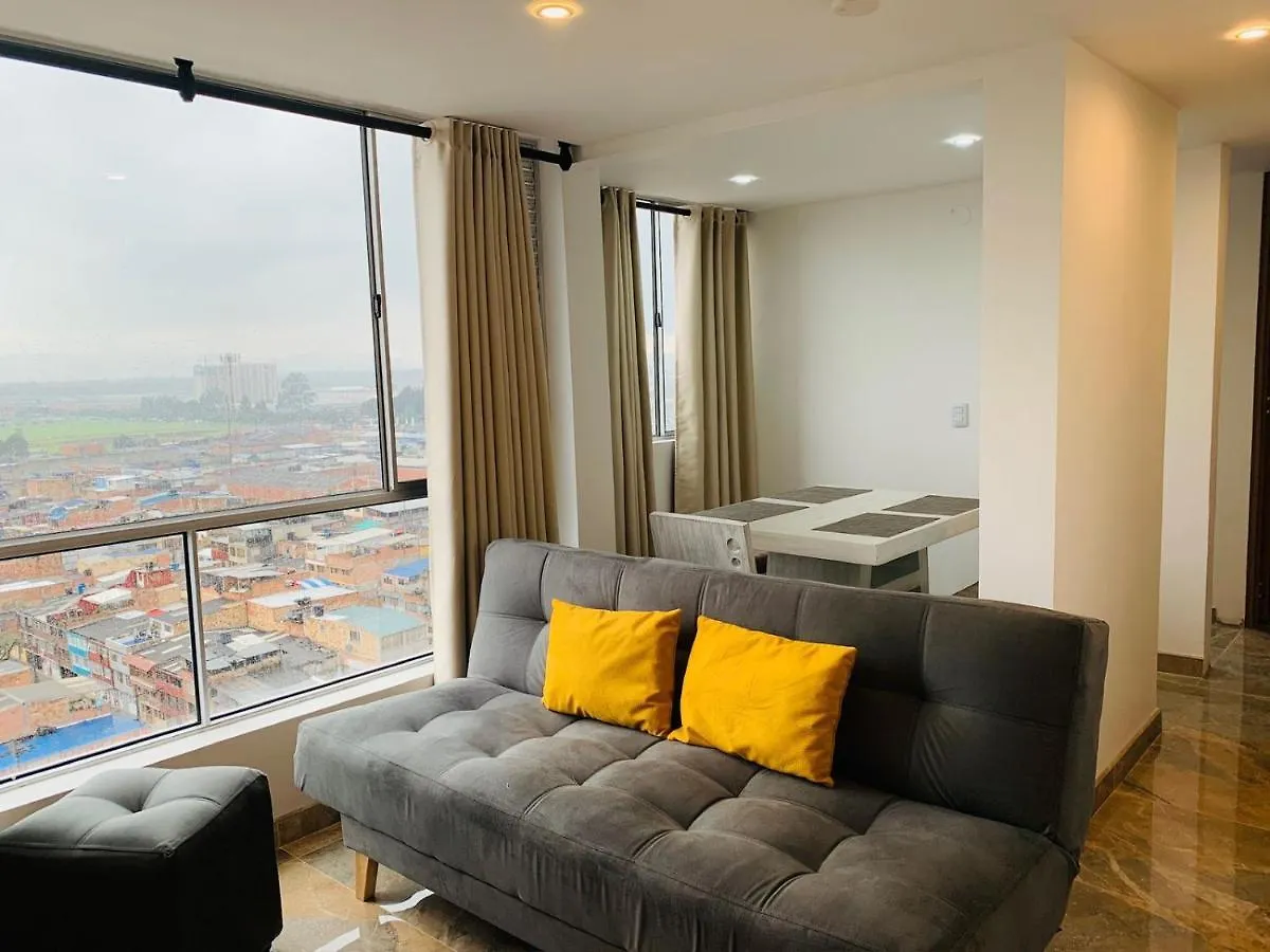 Alquiler Apartamento En Bogota Cerca Al Aeropuerto-Colibri Dorado-By-Wonderlust Apartment